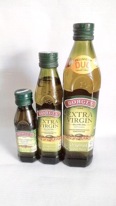 Minyak Zaitun 500 ML Extra Virgin Olive Oil Untuk Masak Dan Minum Minyak Zaitun EVO Borges