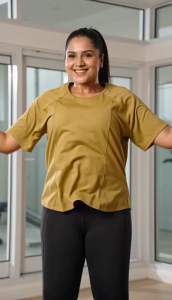 Fitness Short Sleeve Loose T-shirt Large Size Running Yoga Tops Quick-Drying Mesh Back Womens Blouses