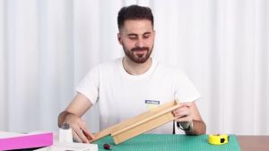 Wood Bookbinding Punching Cradle Portable Book Binding Cradle with Awl Bookbinding Tools Hand Account Binding Kit for DIY Crafts