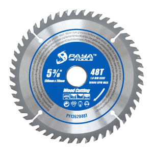 PAYA 5-3/8 Inch 48Teeth Wood Cutting Framing Circular Saw Blade Carbide Tipped 136MM TCT Saw Blade for Plywood MDF OSB Laminated