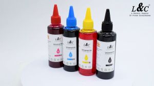 【PH Ready Stock】L&C Dye Ink UV Ink 100ml 4 Colors Universal Dye Ink for Inkjet Printers