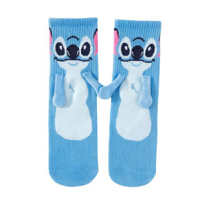 Hợp Thời Trang Nhật Bản Họa Tiết Hoạt Hình Nữ Giữa Ống Tất 1/2 Đôi Cặp Đôi Nhau Tay Thiết Kế Mới Lạ Cosplay Phụ Kiện Cotton