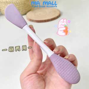 Kuas Spatula Masker Sikat Komedo Silikon 2in1 A36