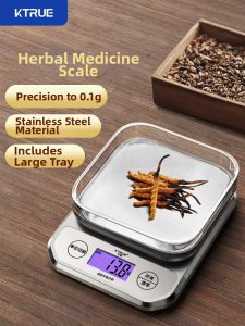 KTRUE | Precise Household Small Chinese Medicine Electronic Scale