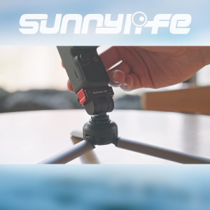 Sunnylife Quick Release Adapter for DJI Osmo Pocket 4P 4 3 1/4 Screw Tripod Selfie Stick Mount Connector OP4-AD159
