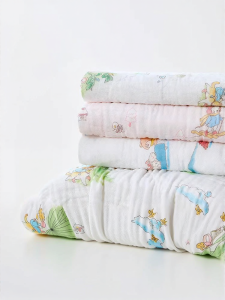 Purcotton | Khăn Tắm Chống Khuẩn 100% Bông Cho Bé