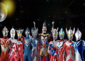 Bandai | Ultraman Nhật Bản Anime Tranh Sơn Dầu Bằng Số Trang Trí Tường Hiện Đại Cho Phòng Khách Phòng Ngủ Không Gọng Món Quà Hoàn Hảo