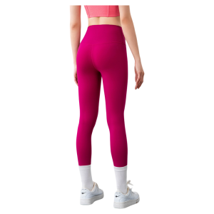 Quần Capri Tập Yoga Cao Cấp Bằng Nylon Cạp Cao Không Dây Không Lộ Quần Capri Tập Pilates Thường Ngày Cho Nữ Mùa Xuân 2023