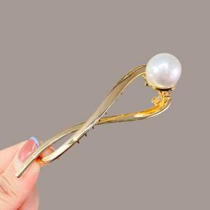 Kẹp búi tóc kim loại sau đầu tổng hợp các mẫu kẹp búi tóc cài móc khoá cho nữ