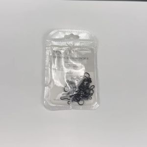 Topranc Carp Fishing Swivel Connectors Black Quick Link Clips for Carp Rig and Bait Presentation Tackle