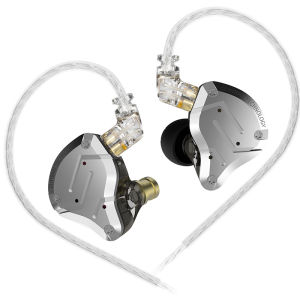 Tai Nghe KZ ZS10 PRO Hybrid Driver HiFi Thể Thao Khử Tiếng Ồn Kiểu In-ear Có Dây Rời Chất Liệu Kim Loại Kiểu Monitor