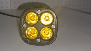 2Pcs 3 Inch 60W Mini Driving Light Yellow/White LED Work Light Bar Pods Spot Driving Fog Offroad ATV Lamps For Car Motorcycle Light