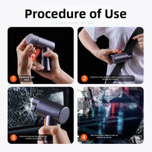 FULANKA | Escape Car Safety Hammer with Cutting Blade