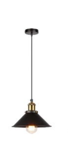 Industrial Pendant Light Vintage Loft Chandelier with E27 Base Retro Edison Bulb Hanging Lamp for Living Room Cafe