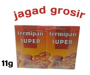JAGAD GROSIR Ragi Fermipan Super Ragi Instan Kering 1pack Isi (4 X 11gr) Grosir Paling Murah