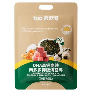 Biovillage | No Salt DHA Added Baby Rice Mixed with Seaweed and Nori Floss