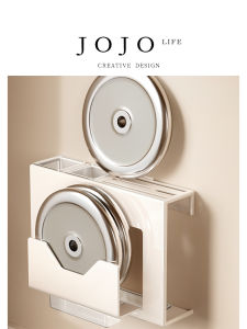 Multifunctional Wall Mounted Kitchen Knife Rack Storage Shelf Fruit Farmer Mr Grocery Carbon Steel Utility Organizer Holder