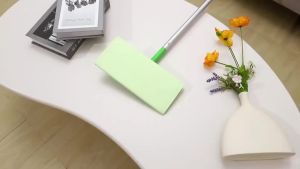 4Pcs Microfiber Mop Pads Washable Absorbent Sponge Mop Cloth Flat Mop Head Reusable Sweeping Cloth for Wet&Dry