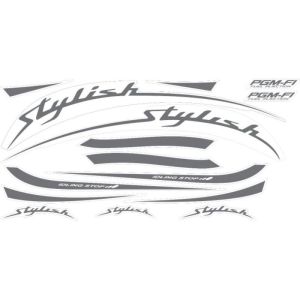 striping stiker transparan Scoopy stylish