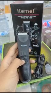 COD~Kemei KM-1838 Alat Cukur Bulu Ultimate Anti Air Mata Pisau Keramik / Alat Cukur Kemei MUrah Berkualitas