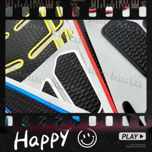 Motorcycle Fishbone Decals 3D Fuel Tank Pad Protection Sticker For Honda Suzuki Yamaha Kawasaki CFmoto Triumph Ducati KTM BMW GPX RACING Aprilia Benelli ZONSEN Fuel Tank Guard Tape Accessories