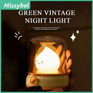 Retro candle night light cute kerosene lamp desktop LED decorative night light bedroom infinite dimming timed small night light soft light baby feeding eye care sleeping bedside night light