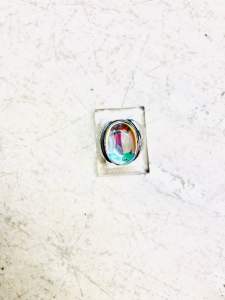Cincin Batu Kalimaya/Opal Lab Created high Quality gred AA