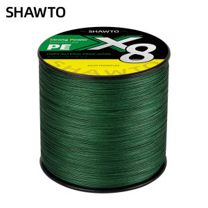 Shawto X8 Strong 150M 300M 1000M 8 Strand Weaves PE Braided Fishing Line Multifilament 8 Braid Wire 10LB 20LB 30LB 50/100/150LB