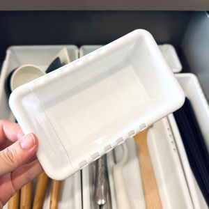 Drawer Retractable Partition Storage Box Built-in Compartment Tableware Storage Box Jewelry Classification Office Desktop Finishing Box