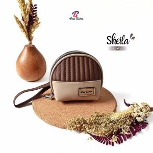 GFR - Sheila Bordir By Biru Tsabita Dompet koin/Dompet mini wanita simpel/murah bahan chocoly anti air