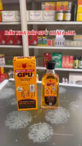 Dầu xoa bóp MINYAK URUT GPU 60ml chính hãng