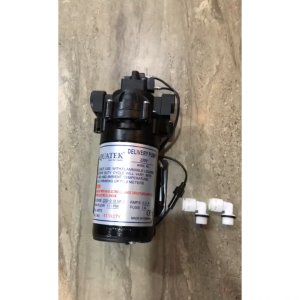 ปั๊มจ่ายน้ำ Aquatek Delivery Pump 220V 11 ลิตรต่อนาที ตัวเลือก ข้อต่อ 1 คู่ ตู้น้ำดื่มหยอดเหรียญ