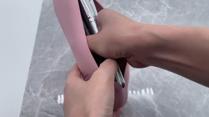 ที่ใส่แปรงแต่งหน้า กระเป๋าซิลิโคน แบบพกพา กันน้ําและกันฝุ่น