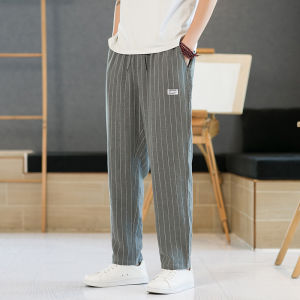 JIARONG | Quần Tây Linen Nam Ôm Body Cạp Rộng
