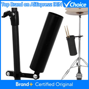 IRIN Drumstick Tube Cylindrical Drumstick Storage Holder Tube Bag Sturdy Steel Support Frame Percussion Instrument Accessories