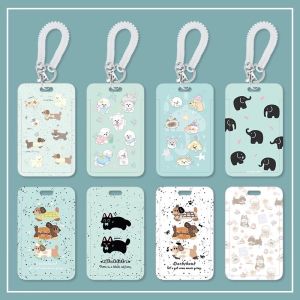 JIFANPAUL | Cute Hard Card Holder for Student ID Bus Pass