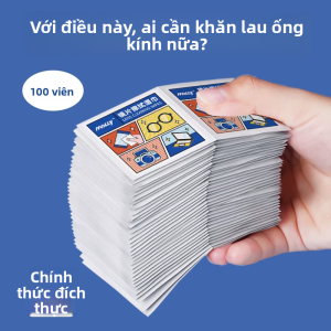 JIFANPAUL | Anti-Fog Cleaning Lens Wipes 100 Sheets
