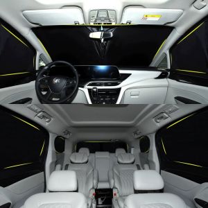 Compatible with BMW IX2 U10 2024-UP Car Curtain Sunshade Fully Blackout Sun Protection Privacy Camping Side Window Anti-Peeping Car Sunshade
