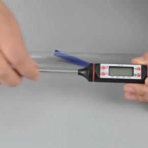 Stainless Digital Laboratory Thermometer Digital Instant Read Thermometer Kitchen Cooking Food Candy Thermometer for Oil