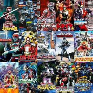 [KINGSTON USB] METAL HEROES Series Complete 16 Season Collection English Subtitle Gavan Sharivan Gransazer Jiraiya NOT DVD MOVIE