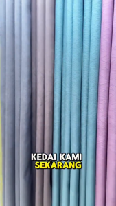 Yasmine Curtain Y10-A (130CM-400CM) Blackout Curtain Window Tingkap Langsir Murah Ready made Hook Eyelet 窗帘布 遮光 隔热