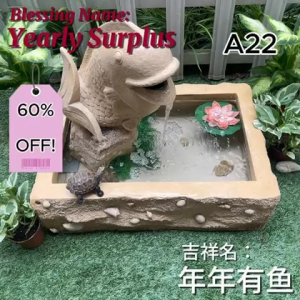 YEARLY SURPLUS Water Fountain