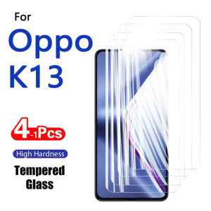 1-4PCS Screen Protectors For Oppo K13 K 13 6.67" Tempered Glass Crystal 9H High Aluminum Anti Scratch Case Friendly Fingerprint