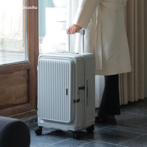 kositu | Expandable Dual Cabin Side-opening Travel Suitcase