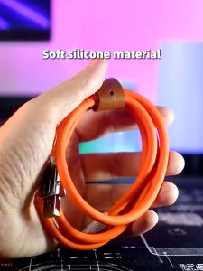 120W 6A Super Fast Charge Type C Liquid Silicone Cable Quick Charge Micro USB Cable Charger Cables
