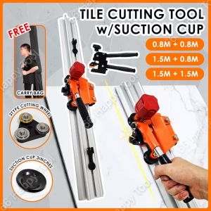 (1.6M/2.3M/3.0M) Large Format Tile Cutting Machine Tile Cutter Slim System Manual Rock Slab Cutter Push Knife Set