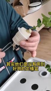 Balcony hydroponic planting basket plastic hydroponic fish tank vegetable planting basket