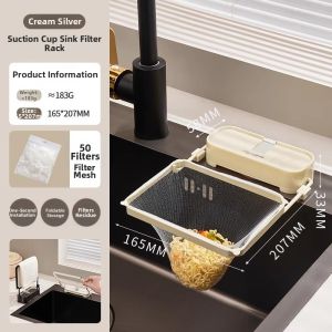 Suction Kitchen Sink Filter Prevent Clogs