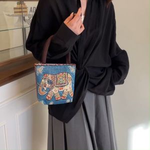 DEOABGS TAS TOTE GAJAH THAILAND - HANDBAG KECIL WANITA -TFW 00280