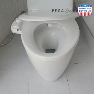 Nắp Bồn Cầu Thông Minh PEGA Bidet 2 Vòi Phun Có Vòi Vệ Sinh Dành Riêng Cho Phụ Nữ Không Dùng Điện - Thương Hiệu Mỹ